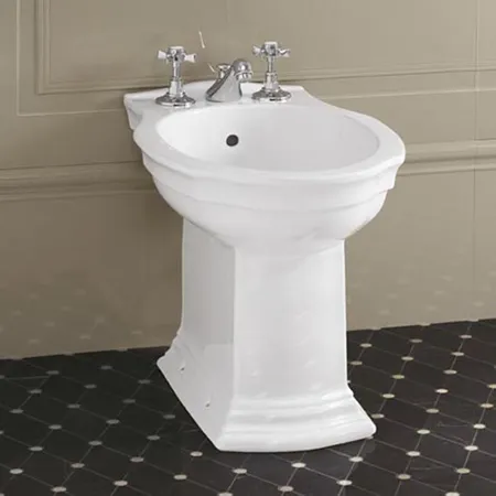 Devon&Devon Westminster Биде напольное с 3 отверстиями под смеситель, цвет: белый
