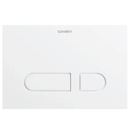 Duravit A.1 Клавиша смыва для унитаза, пластик, цвет: белый