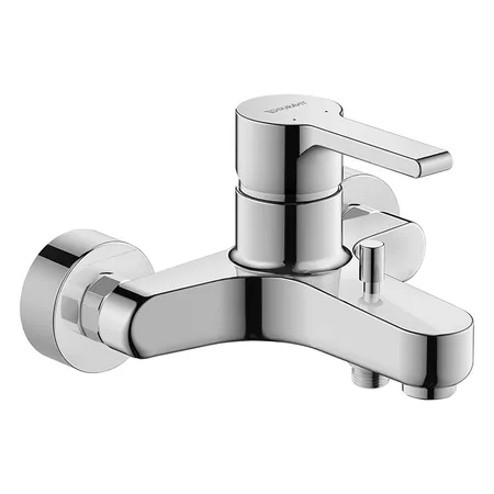 Duravit B.2 Смеситель для ванны, настенный, с обратным клапаном, цвет: хром
