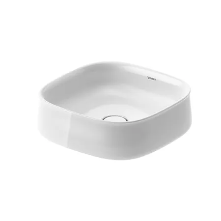 Duravit Zencha Раковина накладная, без отв под смеситель, цвет: белый глянцевый
