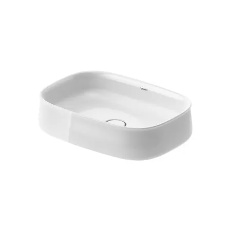 Duravit Zencha Раковина накладная, без отв под смеситель, цвет: белый гляневый