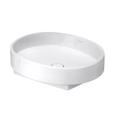 Duravit Balcoon Раковина, накладная, без отв, без перелива, DuraShield, цвет: белый матовый