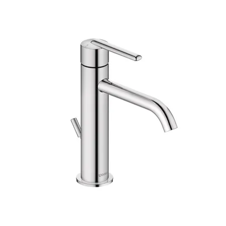 Duravit Balcoon Смеситель для раковины, 1 отв, с донным клапаном, цвет: хром