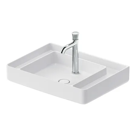 Duravit Bento Starck Box Раковина подвесная, с 1 отв, HygieneGlaze, цвет: белый глянцевый