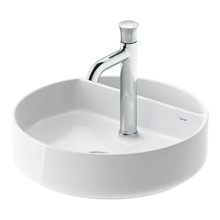 Duravit Bento Starck Box Раковина накладная, с 1 отв, HygieneGlaze, цвет: белый глянцевый