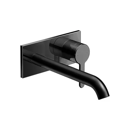 Duravit C.1 Смеситель для раковины скрытого монтажа (наружная часть) излив, цвет: черный матовый