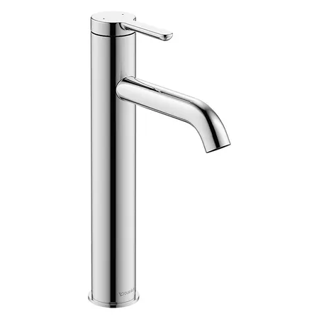 Duravit C.1 Смеситель для раковины, высокий, 1 отв, излив, цвет: хром