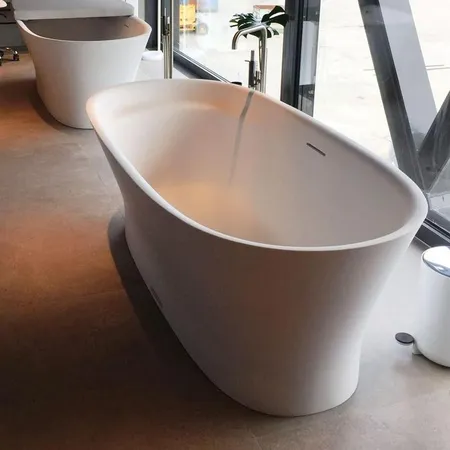 Duravit Cape Cod Ванна, отдельностоящая с бесшовной панелью с одним наклоном для спины, цвет: белый
