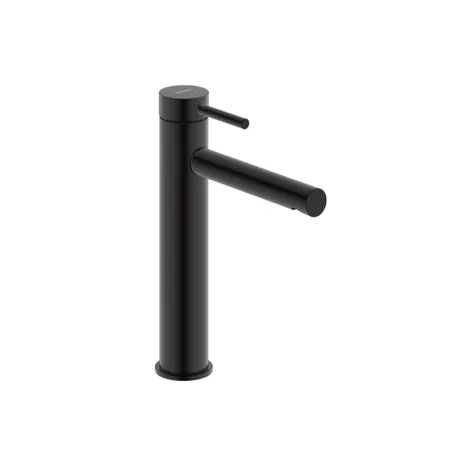Duravit Circle L Смеситель для раковины, высокий, 1 отв, цвет: черный матовый