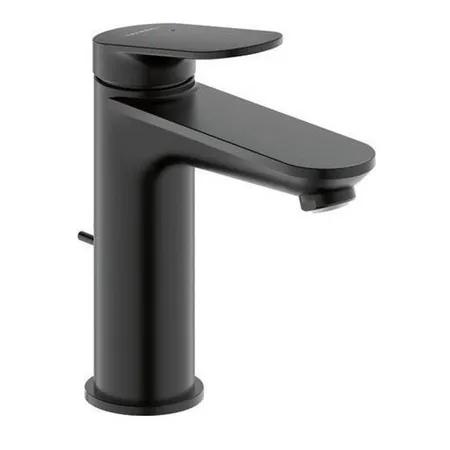 Duravit Circle L Смеситель для раковины, на 1 отв, с донным клапаном, цвет: черный матовый