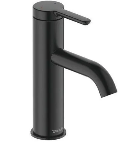 Duravit Circle M Смеситель для раковины, на 1 отв, с донным клапаном, цвет: черный матовый