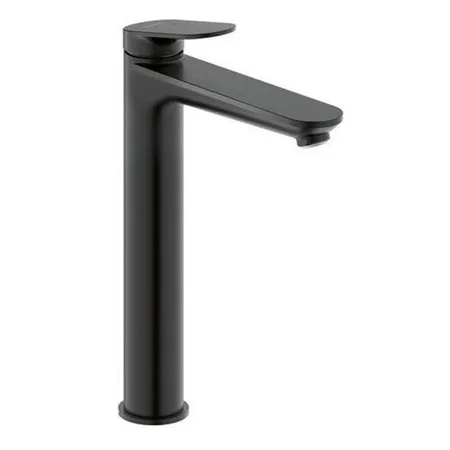 Duravit Circle XL Смеситель для раковины, на 1 отв, высокий, цвет: черный матовый