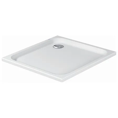 Duravit D-Code Душевой поддон, акриловый, квадратный, цвет: белый