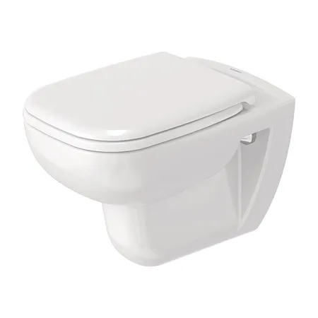 Duravit D-Code Комплект: подвесной унитаз Rimless + сиденье с SoftClose 006739