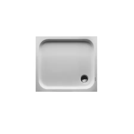 Duravit D-Code Поддон для душа, прямоугольный, Antislip, акрил, цвет: белый