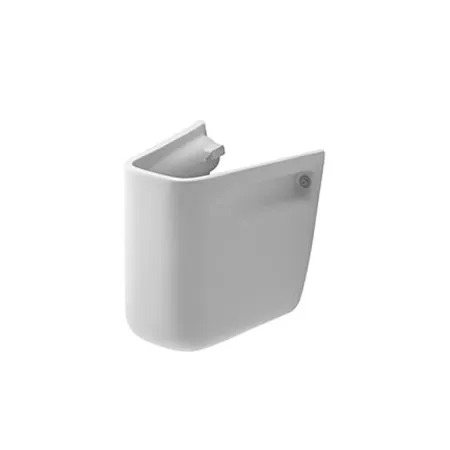 Duravit D-Code Полупьедестал для раковины, цвет: белый