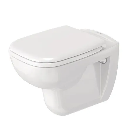 Duravit D-Code Унитаз, подвесной, с сиденьем, цвет: белый глянцевый