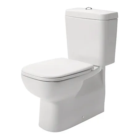 Duravit D-Code Унитаз моноблок, слив универсальный, цвет: белый
