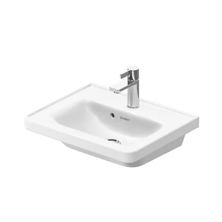 Duravit D-Neo Раковина, подвесная, 1 отв, цвет: альпийский белый