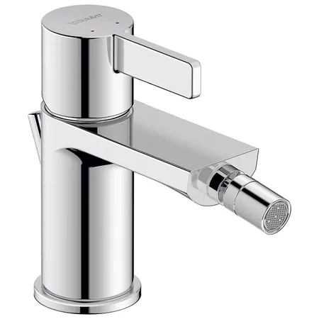 Duravit D-Neo Смеситель для биде, 1 отв, цвет: хром