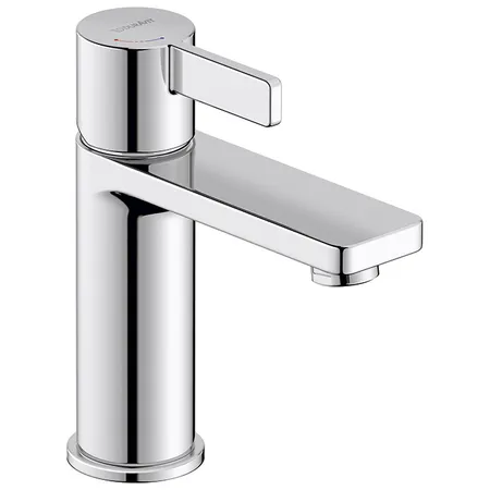 Duravit D-Neo Смеситель для раковины, 1 отв, EcoStart, цвет: хром