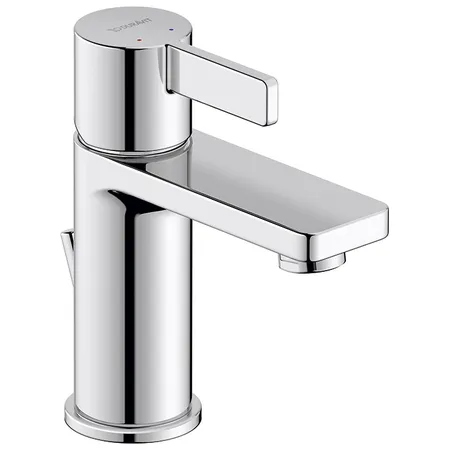 Duravit D-Neo Смеситель для раковины, 1 отв, цвет: хром