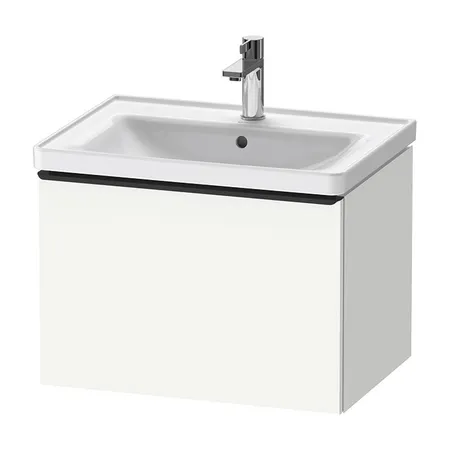 Duravit D-Neo Тумба с раковиной, с 1 ящиком, подвесная, цвет: белый матовый