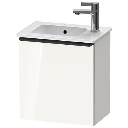 Duravit D-Neo Тумбочка подвесная, раковина, 1 дверка, цвет: белый высокоглянцевый