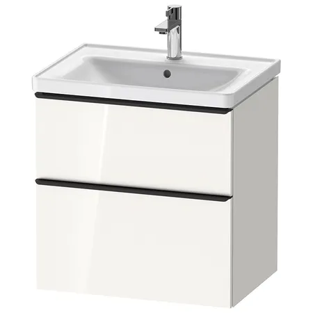 Duravit D-Neo Тумбочка подвесная, раковина, 1 ящик, цвет: белый высокоглянцевый
