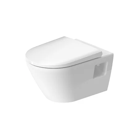 Duravit D-Neo Унитаз подвесной, безободковый, в комплекте с сиденьем 0021690000, цвет: белый