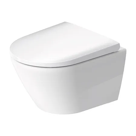 Duravit D-Neo Унитаз подвесной, безободковый, сиденье микролифт, цвет: белый