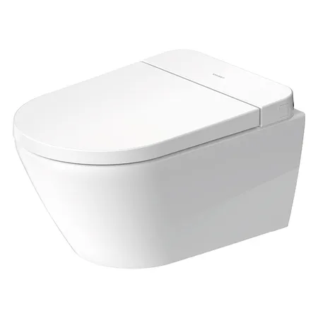 Duravit D-Neo Унитаз подвесной, безободковый, Sensowash, с покрытием Hygieneglaze, цвет: белый