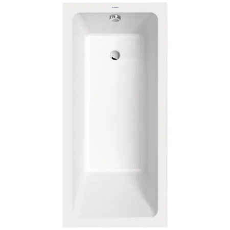 Duravit D-Neo Ванна, отдельностоящая, DuraSolid, со сливом (без перелива), цвет: белый