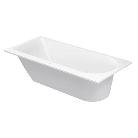 Duravit Darling New Ванна, акриловая, прямоугольная встраиваемая или с панелями,с наклоном для спины слева, цвет: белый