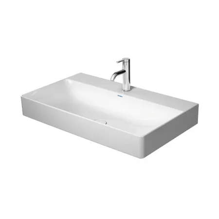 Duravit DuraSquare Раковина накладная, с 1 отв, без перелива, с керамической крышкой, с креплениями, цвет: белый