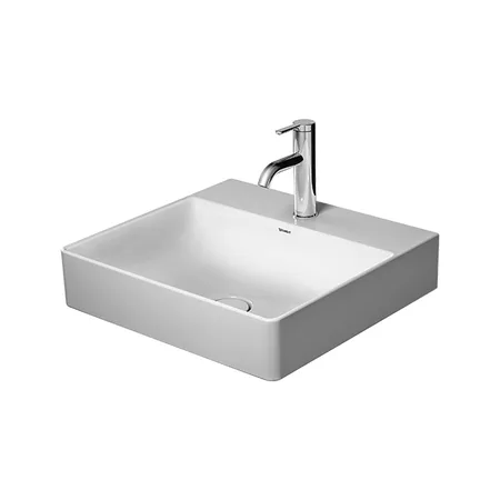 Duravit DuraSquare Раковина подвесная, без перелива, с 1 отв, цвет: белый