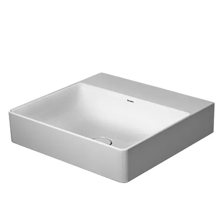 Duravit DuraSquare Раковина подвесная, с отметками на 2 отв, без перелива, цвет: белый