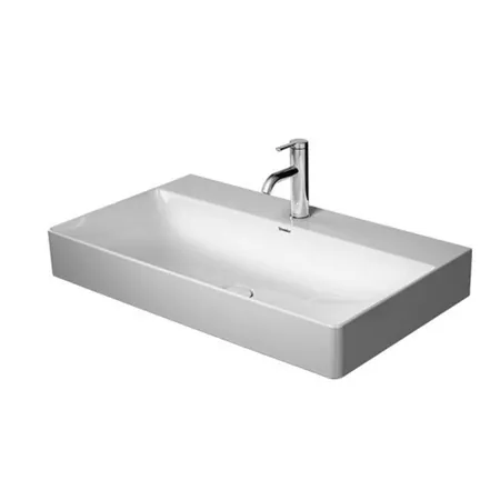 Duravit DuraSquare Раковина накладная, с 1 отв, без перелива, цвет: белый
