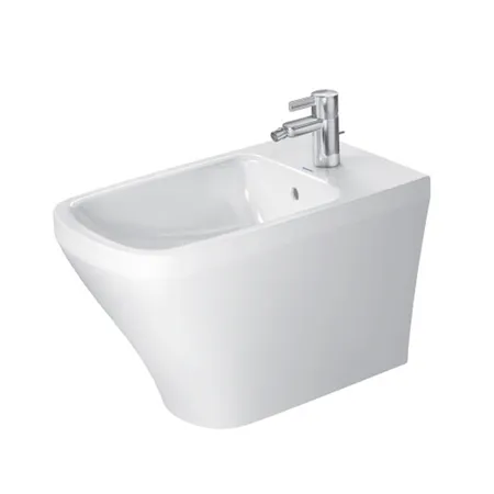 Duravit DuraStyle Биде напольное приставное, с 1 отв под смеситель. с креплением, цвет: белый