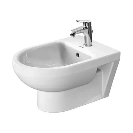 Duravit DuraStyle Биде подвесное, с 1 отв, с покрытием Wondergliss, цвет: белый