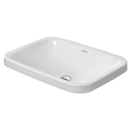 Duravit DuraStyle Раковина, без отв, встраивания сверху, без перелива, цвет: белый