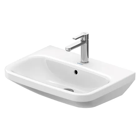 Duravit DuraStyle Раковина подвесная с переливом, с 1 отв под смеситель, цвет: белый