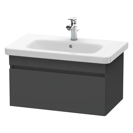 Duravit DuraStyle Тумба с раковиной, подвесная, 1 ящик, цвет: Графит матовый