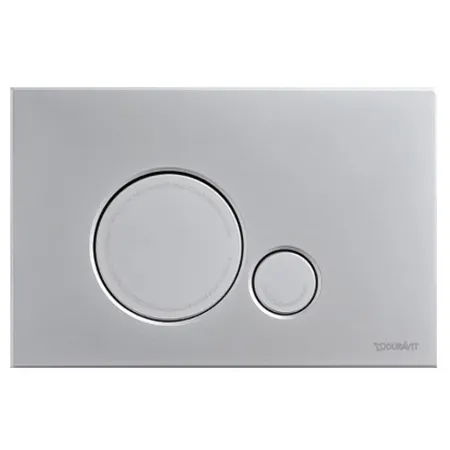 Duravit DuraSystem Beta 120 Клавиша смыва для унитаза, пластик, хром матовый