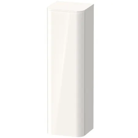 Duravit Happy D.2 Plus Пенал подвесной 1 дверь, 3 стекл. полки, SX, цвет: белый глянцевый