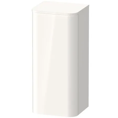 Duravit Happy D.2 Plus Пенал подвесной 1 дверь, 2 стекл. полки, DX, цвет: белый глянцевый