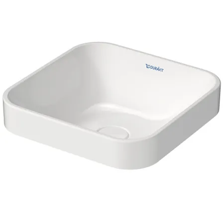 Duravit Happy D.2 Plus Раковина, без отв, накладная, квадратная, цвет: белый