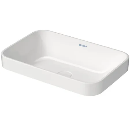 Duravit Happy D.2 Plus Раковина, без отв, накладная, цвет: белый