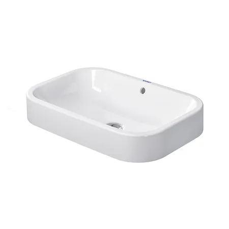 Duravit Happy D.2 Раковина накладная, без отв, с WonderGliss, цвет: белый