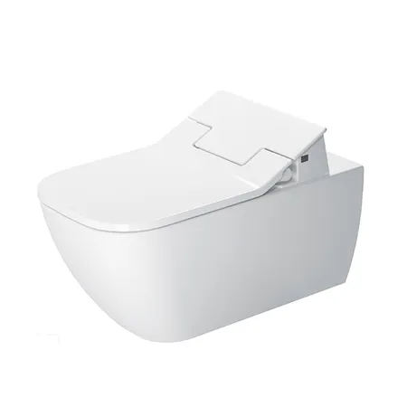 Duravit Happy D.2 SensoWash Унитаз подвесной, с креплениями, безободковый, с HygieneGlaze, цвет: белый